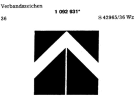 1092931 Logo (DPMA, 21.02.1986)