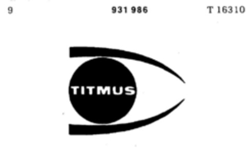 TITMUS Logo (DPMA, 03.07.1974)