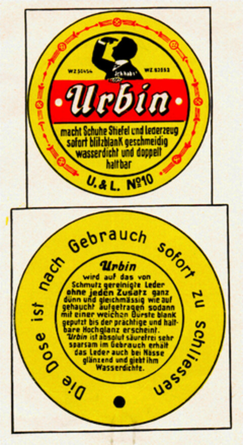 Urbin Logo (DPMA, 01/24/1906)