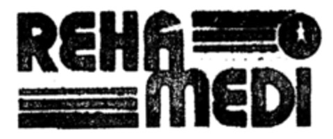 REHA MEDI Logo (DPMA, 04.04.1990)