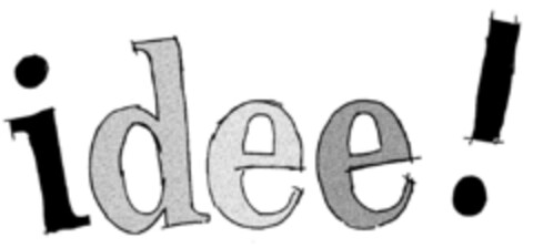 idee! Logo (DPMA, 14.03.2001)