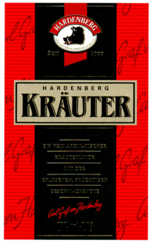 HARDENBERG KRÄUTER Logo (DPMA, 06/08/2001)