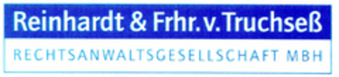 Reinhardt & Frhr. v. Truchseß RECHTSANWALTSGESELLSCHAFT MBH Logo (DPMA, 11/07/2001)