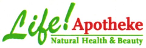 Life! Apotheke Natural Health & Beauty Logo (DPMA, 21.04.2009)