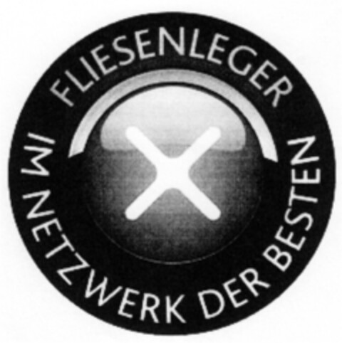 FLIESENLEGER IM NETZWERK DER BESTEN Logo (DPMA, 07/14/2009)