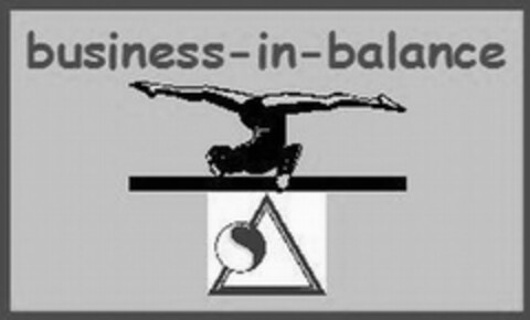 business-in-balance Logo (DPMA, 21.04.2011)