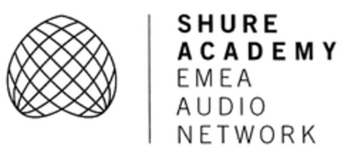 SHURE ACADEMY EMEA AUDIO NETWORK Logo (DPMA, 07/11/2012)