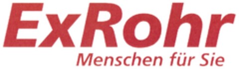 ExRohr Menschen für Sie Logo (DPMA, 31.08.2012)