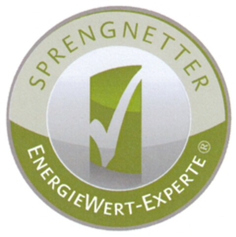 SPRENGNETTER ENERGIEWERT-EXPERTE Logo (DPMA, 07/18/2013)