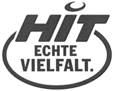 HIT ECHTE VIELFALT. Logo (DPMA, 08.08.2014)