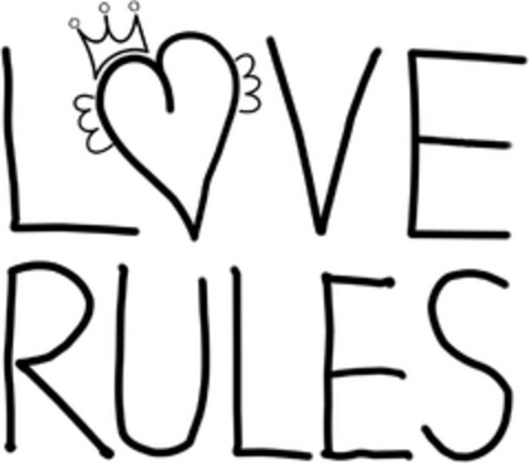 LOVE RULES Logo (DPMA, 13.07.2015)