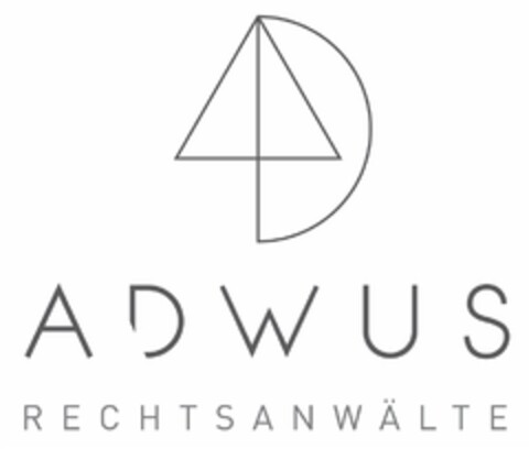 ADWUS RECHTSANWÄLTE Logo (DPMA, 13.10.2015)