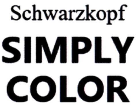 Schwarzkopf SIMPLY COLOR Logo (DPMA, 15.08.2019)