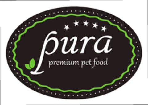 pura premium pet food Logo (DPMA, 11/06/2019)