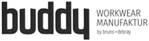 buddy WORKWEAR MANUFAKTUR by bruns + debray Logo (DPMA, 15.01.2021)