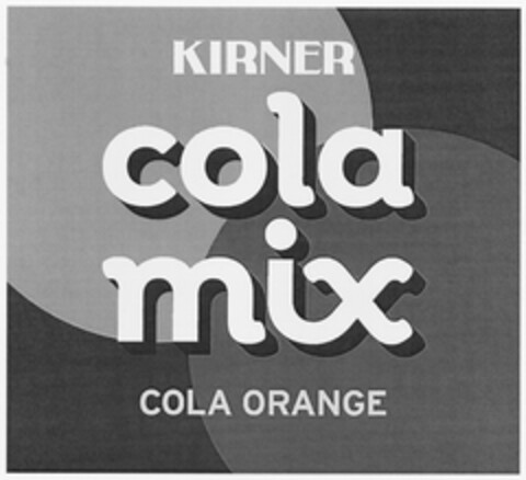 KIRNER cola mix COLA ORANGE Logo (DPMA, 10/05/2023)