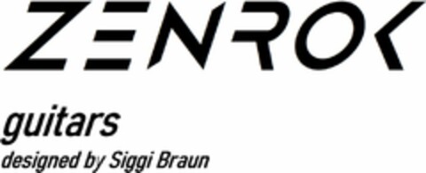 ZENROK guitars designed by Siggi Braun Logo (DPMA, 02/27/2024)