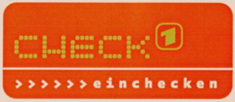 CHECK 1 >>> einchecken Logo (DPMA, 09/12/2002)