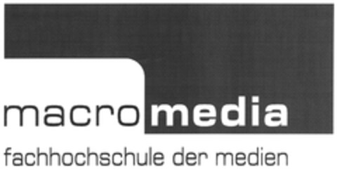 macromedia fachhochschule der medien Logo (DPMA, 21.04.2006)