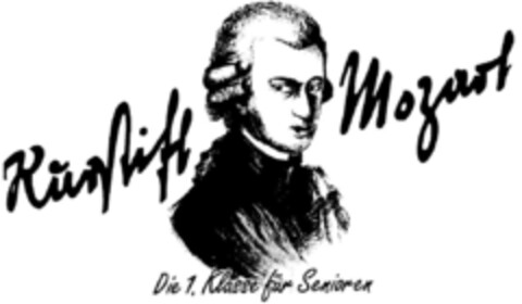 Kurstift Mozart Die 1. Klasse für Senioren Logo (DPMA, 23.11.1995)