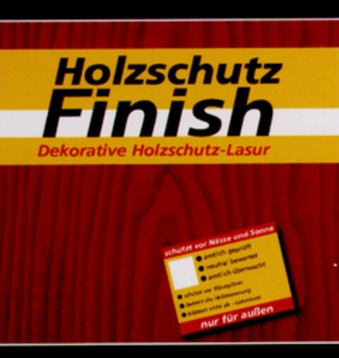 Holzschutz Finish Logo (DPMA, 07.01.1997)