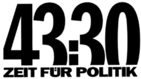 43:30 ZEIT FÜR POLITIK Logo (DPMA, 07/09/1997)