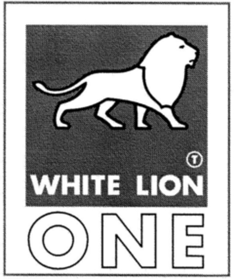 WHITE LION ONE Logo (DPMA, 31.10.1998)