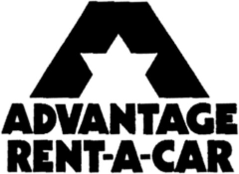 ADVANTAGE RENT-A-CAR Logo (DPMA, 11.03.1993)
