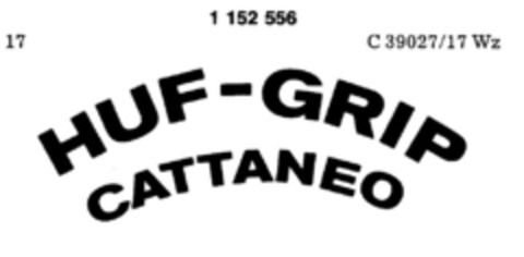 HUF-GRIP CATTANEO Logo (DPMA, 26.04.1989)