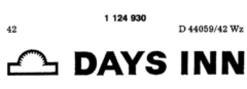 DAYS INN Logo (DPMA, 12/03/1987)