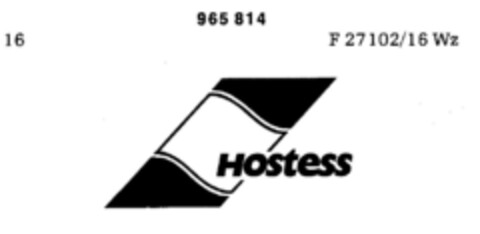 Hostess Logo (DPMA, 03.02.1977)