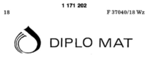 DIPLO MAT Logo (DPMA, 21.12.1988)