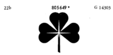 805649 Logo (DPMA, 22.04.1965)