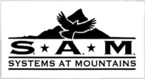 SAM SYSTEMS AT MOUNTAINS Logo (DPMA, 20.01.1994)