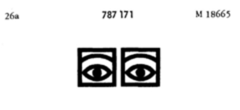 787171 Logo (DPMA, 11/17/1961)