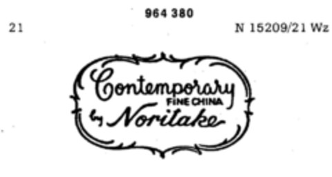 Contemporary Noritake Logo (DPMA, 27.10.1976)
