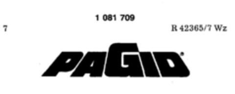 PAGID Logo (DPMA, 19.09.1984)