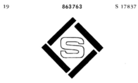 S Logo (DPMA, 08/09/1965)