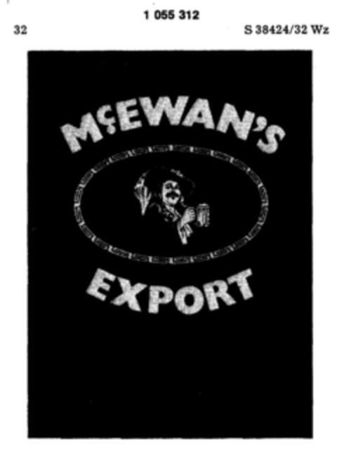 Mc.EWAN`S EXPORT Logo (DPMA, 20.01.1983)