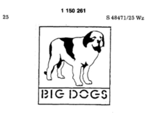 BIG DOGS Logo (DPMA, 18.05.1989)