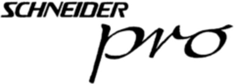 SCHNEIDER pro Logo (DPMA, 07/09/1993)