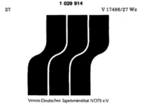 Verein Deutsches Tapeteninstitut (VDTI) e.V. Logo (DPMA, 26.03.1981)