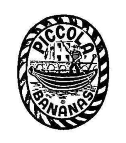 PICCOLA BANANAS Logo (DPMA, 24.04.1987)