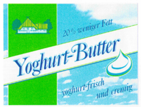 Yoghurt-Butter yoghurt-frisch und cremig Logo (DPMA, 25.02.2000)