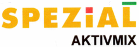 SPEZiAL AKTIVMIX Logo (DPMA, 03/15/2000)