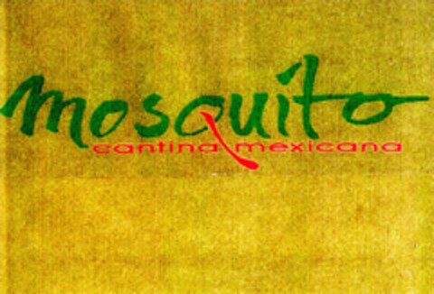 mosquito cantina mexicana Logo (DPMA, 29.03.2000)