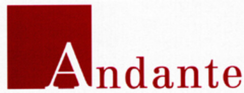 Andante Logo (DPMA, 27.04.2000)