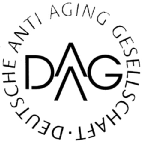 DAG DEUTSCHE ANTI AGING GESELLSCHAFT Logo (DPMA, 12/29/2001)