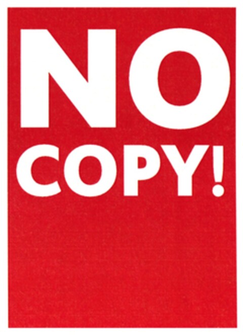 NO COPY! Logo (DPMA, 22.02.2008)