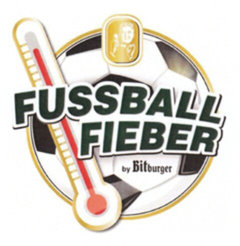 FUSSBALL FIEBER by Bitburger Logo (DPMA, 04.05.2010)